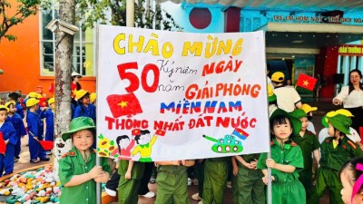 Chào mừng 50 năm ngày giải phóng Miền Nam - Thống nhất Đất Nước