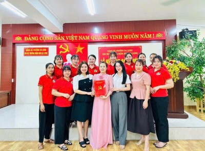 Lễ kết nạp Đảng viên mới