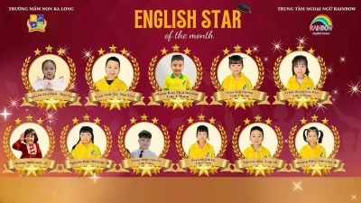 Vinh danh ngôi sao tiếng anh trong tháng 3